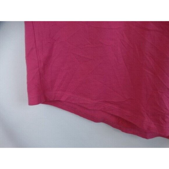 Lands' End Womens Shirt Size 1X Pink Short Sleeve & Sleeveless Tank Top Lot of 2 - Picture 11 of 14